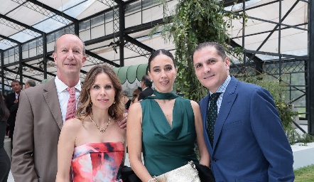  Ignacio Martín Alba, Maiela Conde, Mónica Abud y Felipe Salazar.