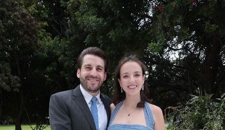  Juan Pablo Chávez y Yolanda Navarro.