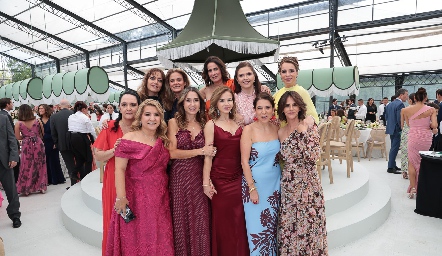  Claudia Altamirano, Marcela Benavente, Ana Paula Gutiérrez, Ceci Ponce, Meritchell Galarza, Ceci Hernández, Carmenchu, Liz Stevens, Sigrid Werge, Daniela Calderón y Vero Malo.