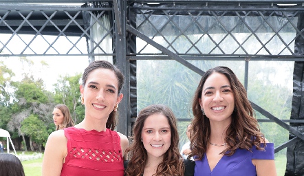  Valeria Rangel, Ilse Gil y Paola Ochoa.
