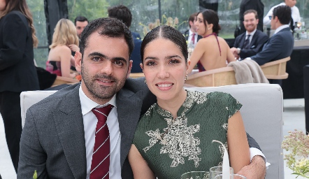  Juan Pablo Abud y Karina Alcalde.