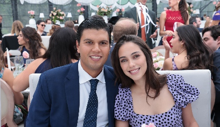  Juan Manuel Piñero y Valeria Navarro.