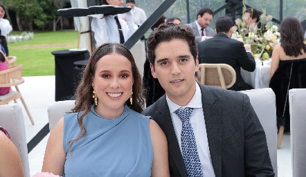  Ana Lucía Esparza y Alejandro Hinojosa.