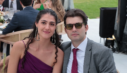  Rocío Mendizábal y Federico Alcalde.