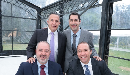  José Alberto Torre, Roberto Zarur, Daniel Carreras y José Ramón Martínez.