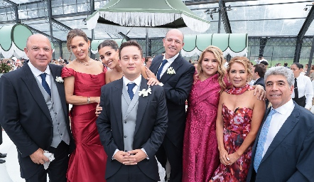  José Fernández, Claudia Terrazas, Car, Pepe, Roberto, Carmenchu, Isabel Carrillo y Rafael Tobías.