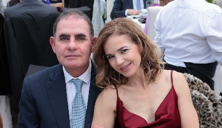  Eduardo Zendejas y Sigrid Werge.