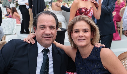  Aldo Pizzuto y Marcela Benavente.
