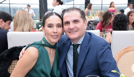  Mónica Abud y Felipe Salazar.