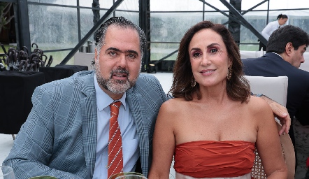  Chema de la Vega y Verónica Zepeda.