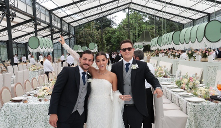  Santi, Car y Pepe.