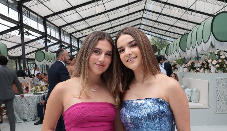  María José Abella y Clau Torres.