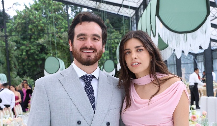  Julio Galindo y Ana Lu Díaz Infante.