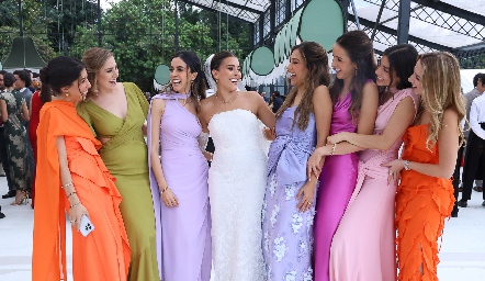  Paola Dávila, Camila Fernández, Oly Abud, Car, Claudia Rodríguez, María Cueli, Analú Díaz y Faustina Villarreal.