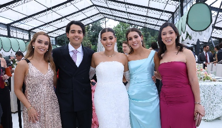  Primos, Maricarmen, Gerardo, Car, Fernanda y Carmen.