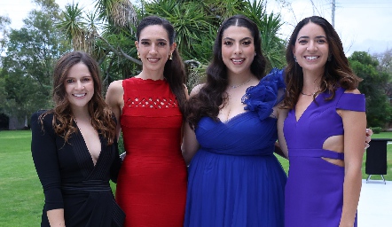  Ilse Gil, Valeria Rangel, Ángela Gallardo y Paola Ochoa.