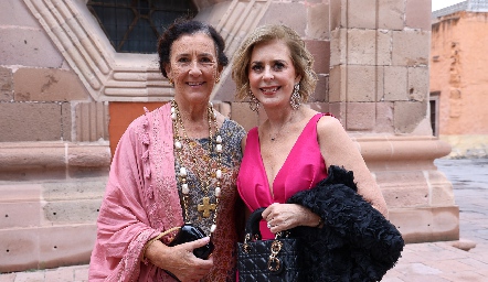  Mussy Rureta y Marisú Fernández.