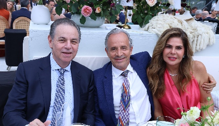  Miguel Valladares, Francisco de la Rosa y Martha Elena Diez.