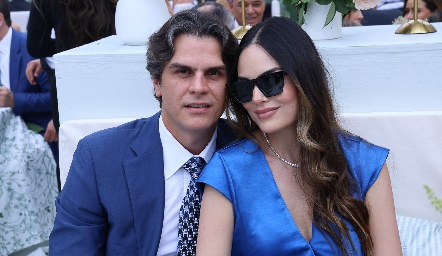  Juan Carlos Valladares y Ximena Navarrete.