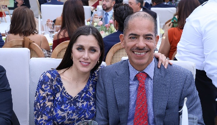  María Olimpia Limón y Adán Gracia.
