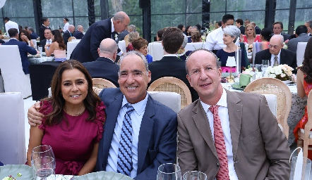  Laura Acosta, Ricardo Raymond e Ignacio Martín.