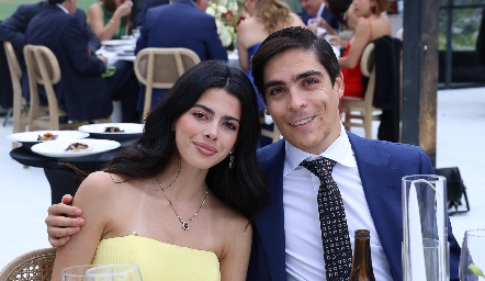  Sofía López y Fernando González.