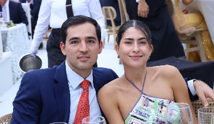  Oswaldo Sánchez y Jaqueline Reynosa.