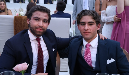  Daniel y Diego Carreras.