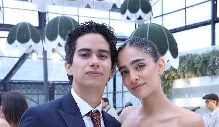  Juan Pedro Gómez y Alexa Costa.
