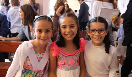  Inés García, Mariel Martínez y Gaby Molina.