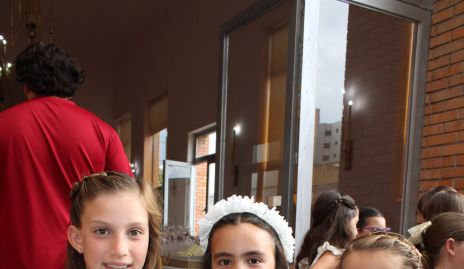  Elena Martínez, Pía Almazán y Elena Reverte .