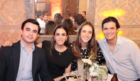  Juan Carlos Arredondo, Olivia Abud, María Cueli y José Cabrera.