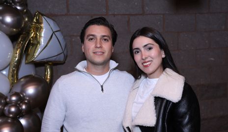  David Palau y Miriam González.