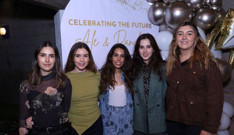  Isabel Pérez, Paulina Estrada, Alejandra Martínez, Renata Castillo y Ana Gaby Motilla.