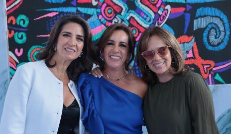  Lourdes Velázquez, Ale Avila y Martha del Río.