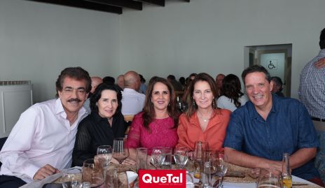  Gabriel Torres, Lula López, Gaby Payán, Tawi Garza y Pedro Martínez.