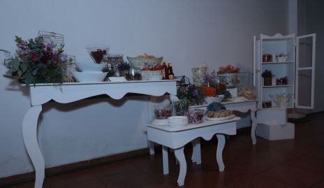  Mesa de dulces.