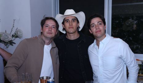  Manuel Toledo, Marcelo Rodríguez y Juan Pablo Dip.