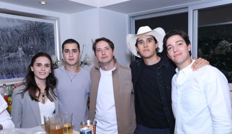  Emilia Meade, Eduardo Zendejas, Manuel Toledo, Marcelo Rodríguez y Juan Pablo Dip .