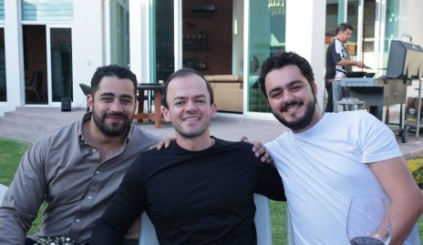  Carlos Morales, Alfredo Abud y Gunnar Mebius.