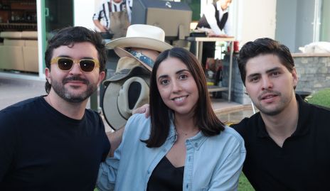  Chema Pérez, Andrea de la Torre y Piero Alessi.