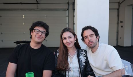  Mauro Ruiz, Daniela Jaimes y Alejandro del Pozo.