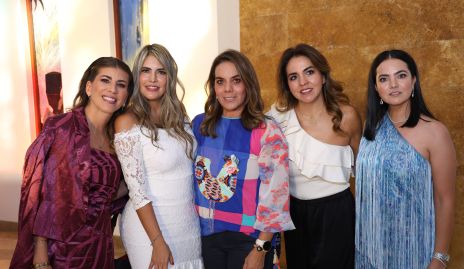  Sofía Muzquiz, Mariana Berrones, Fernanda Castillo y Mariana Mede.
