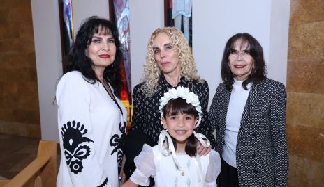  Elizabeth Rodríguez, Maricela Hervert, Renata Cordero y  Aideé Rodríguez.