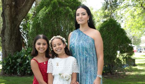  Mariel Martínez, Annia Martínez y Mariana Meade.