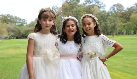  Nicole Berrones, Bárbara Rojo y Mariel Martínez.