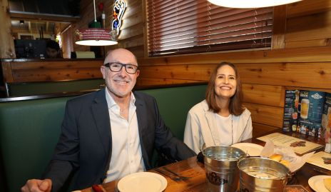  Guillermo Domínguez y Verónica Martí.