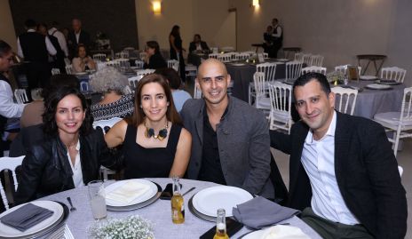  Mariana Haro, Daniela Boelsterly, Ricardo Gordoa y Josué Reynoso.