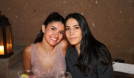  Ana Sofía Santoyo y Laura López.