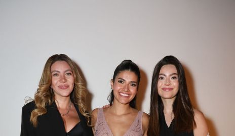  Claudia, Ana Sofía Santoyo y Marijó.